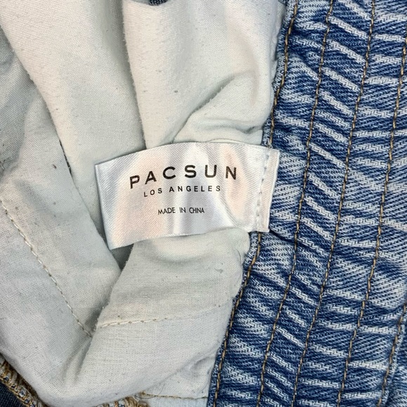 PacSun Women’s Paperbag Waist High Rise Mom Shorts Size M Medium - Picture 10 of 11